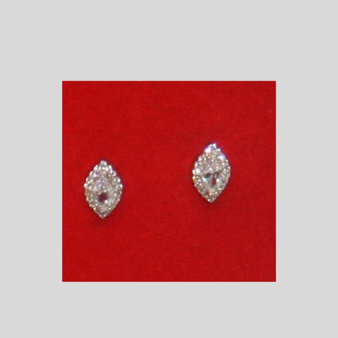 Ear Top Rodium Jewellery-1.14gm