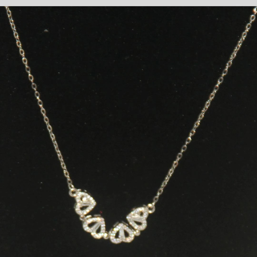 Neckchain Rodium Jewellery-4.26gm