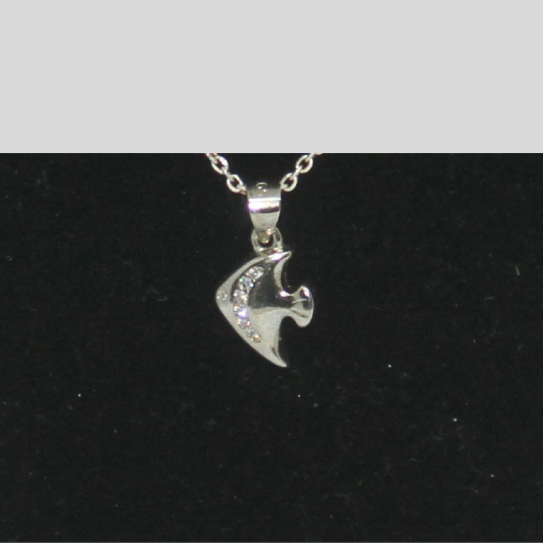 Locket Rodium Jewellery-1.26gm