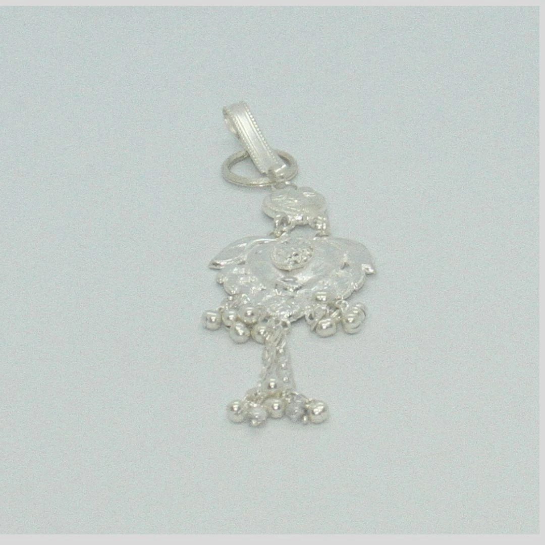 Key Ring Silver Jewellery-22.65gm