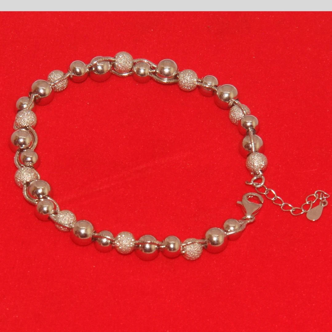 Bracelet Rodium Jewellery-10.43gm