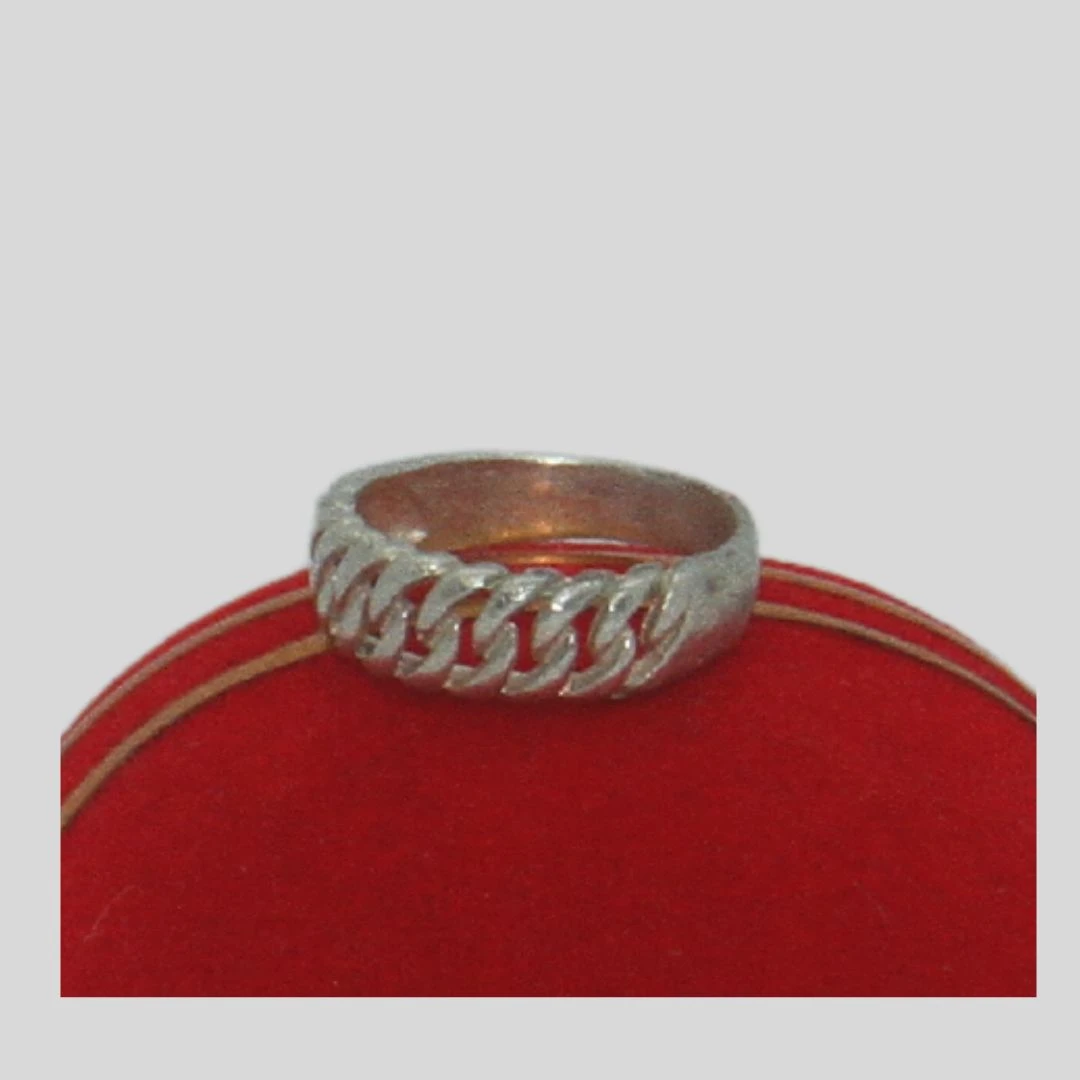 Finger Ring Silver Jewellery-2.61gm